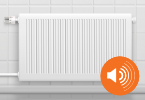 bruit d'un radiateur dans un système de chauffage central