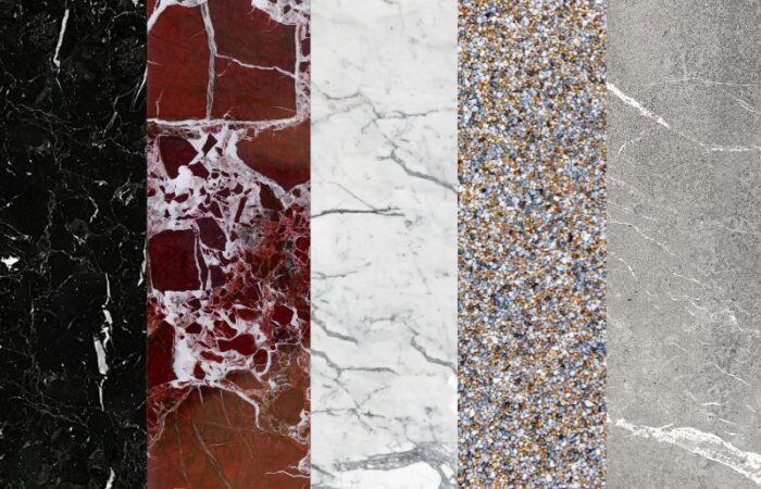 différents type de marbre
