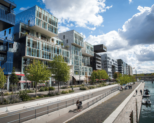 quartier de confluence à lyon