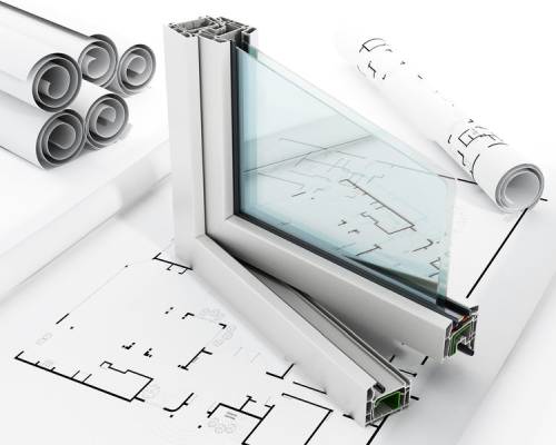 schema de travaux pour la pose de chassis de fenêtres