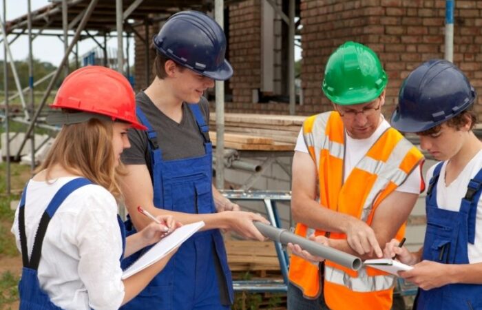 exemple des métiers du bâtiment