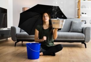 exemple d'une fuite d'eau