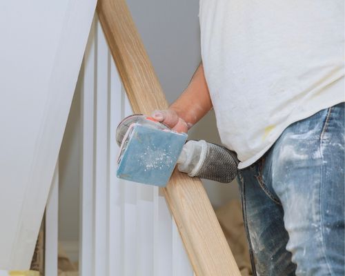 exemple de rénovation de vieux escaliers