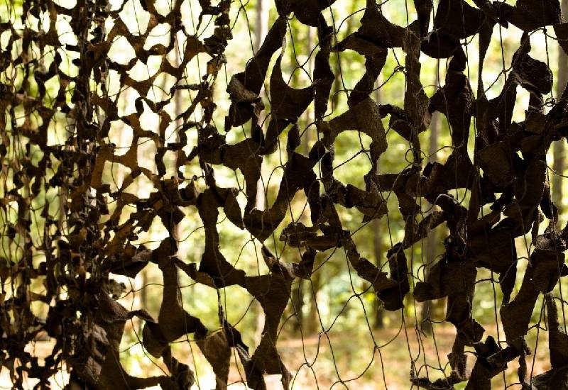 fielt de camouflage décoratif